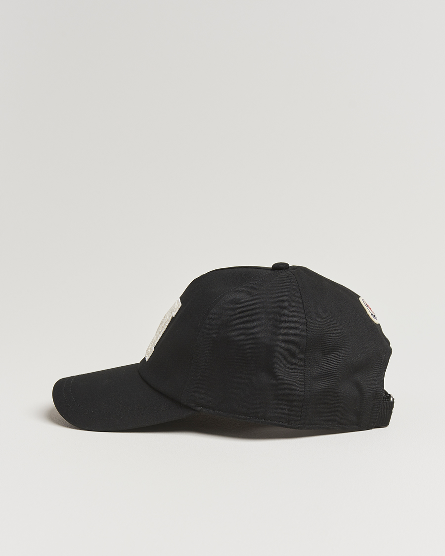 Heren | Hoeden en petten | Moncler | Archive Logo Baseball Cap Black