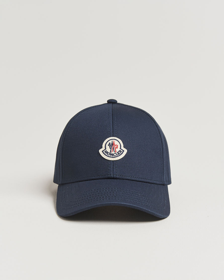 Heren | Hoeden en petten | Moncler | Logo Baseball Cap Navy