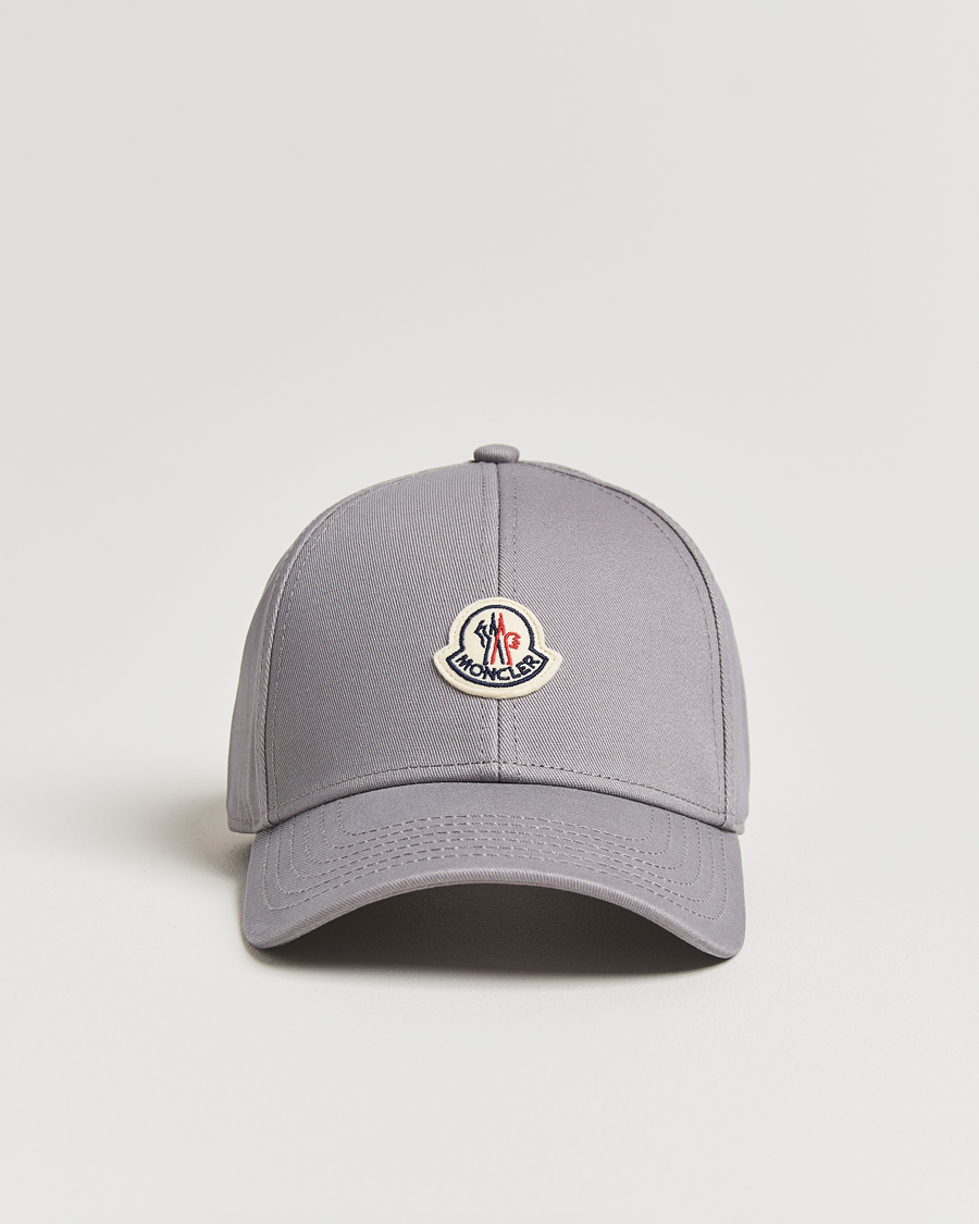 Heren | Hoeden en petten | Moncler | Logo Baseball Cap Grey