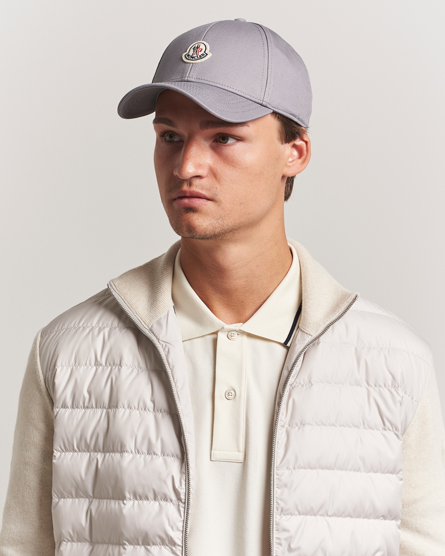 Heren | Hoeden en petten | Moncler | Logo Baseball Cap Grey