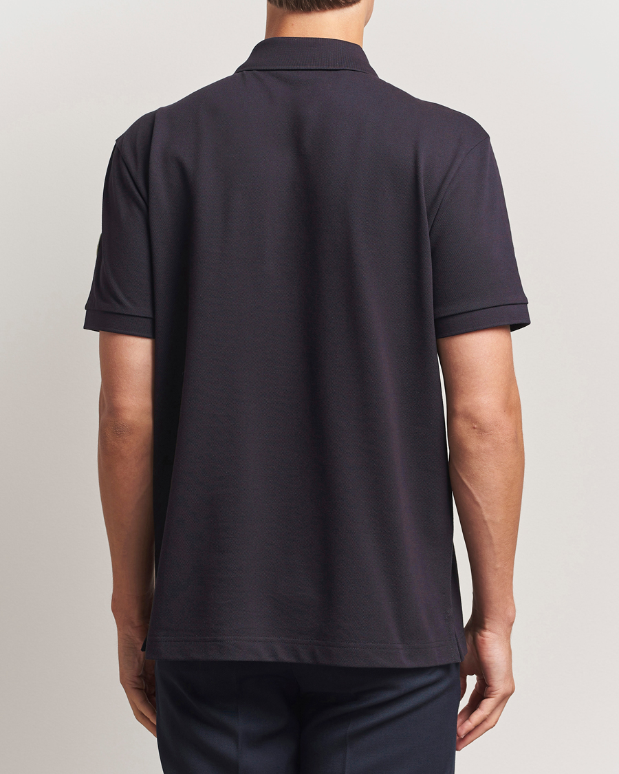 Heren | Polo's | Moncler | Archive Logo Polo Navy