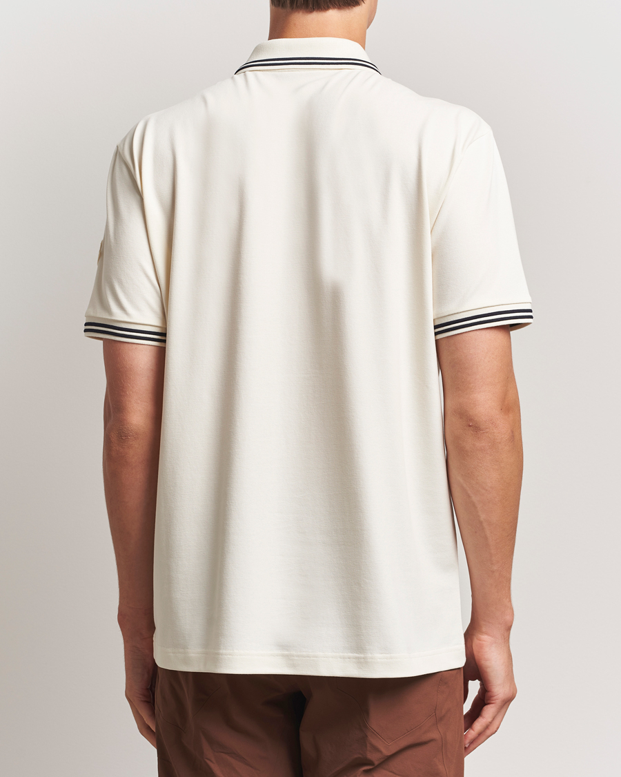 Heren | Polo's | Moncler | Vintage Logo Polo Off White