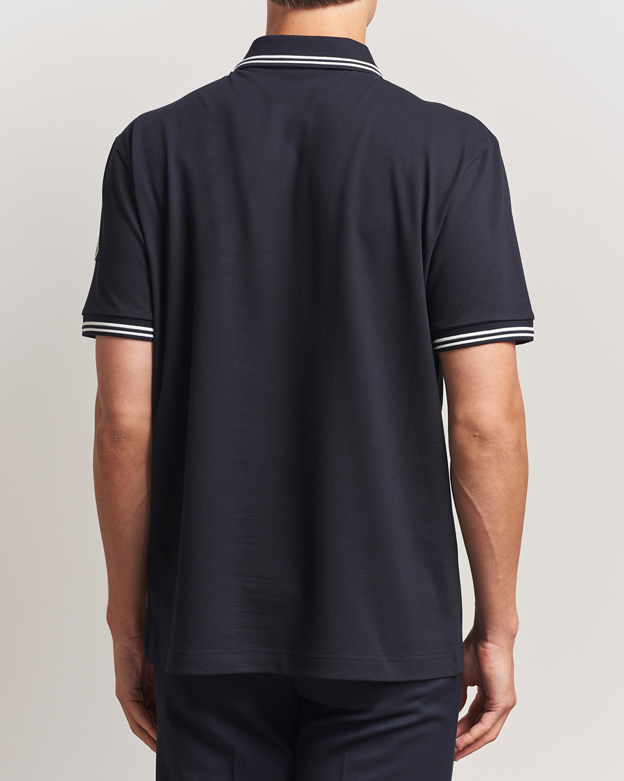 Heren | Polo's | Moncler | Vintage Logo Polo Navy