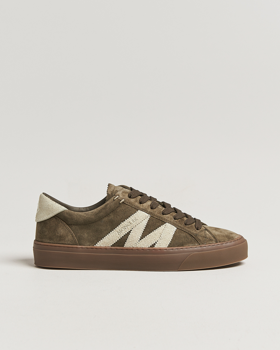 Heren | Sneakers | Moncler | Monaco Low Top Sneakers Olive