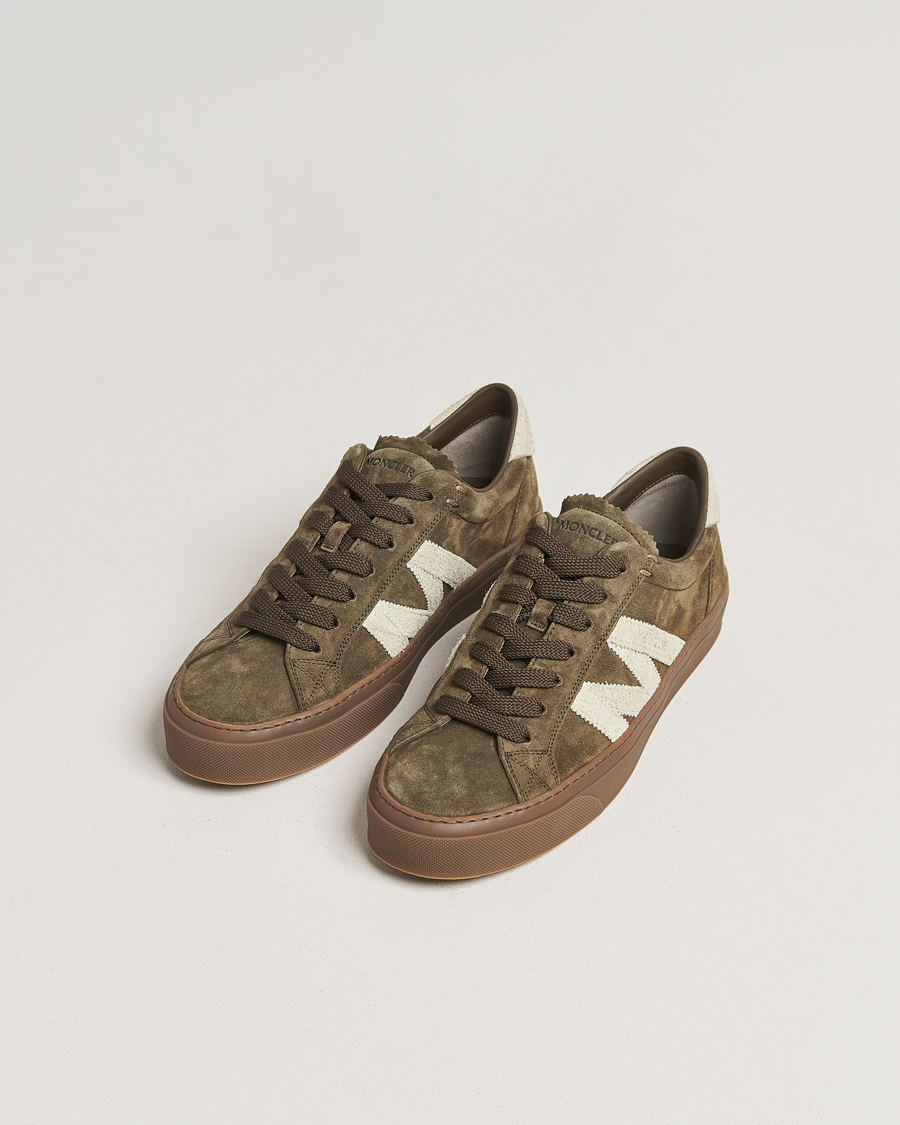Heren | Sneakers | Moncler | Monaco Low Top Sneakers Olive