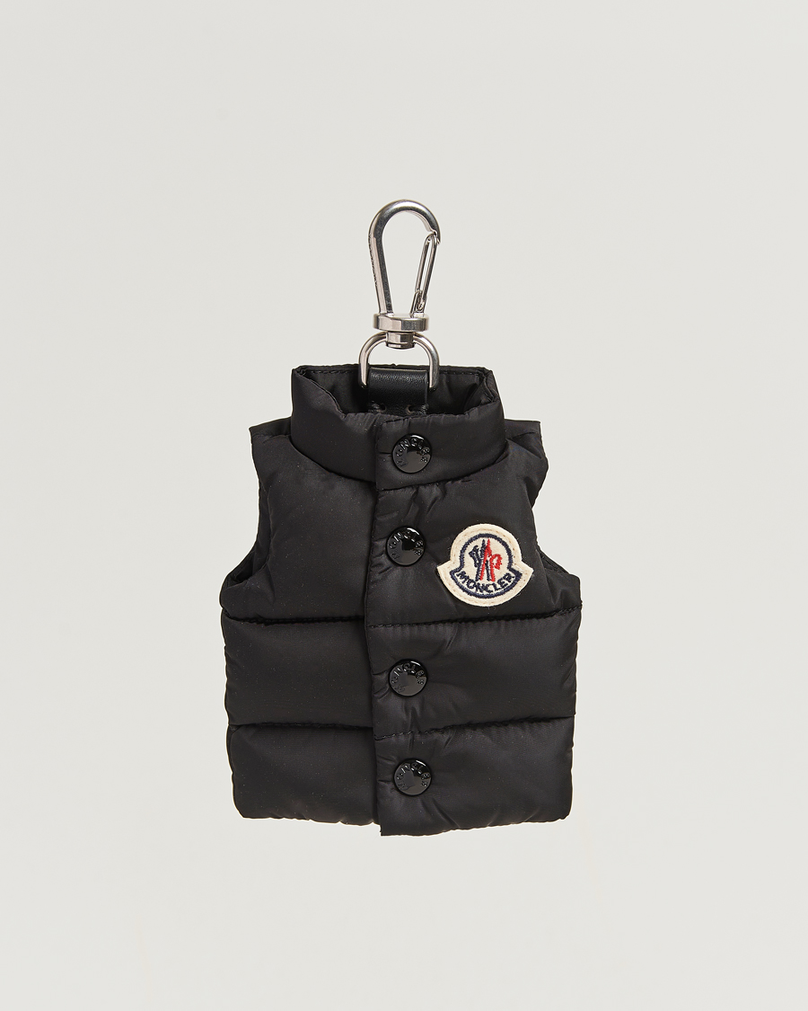 Heren | Sleutelhangers | Moncler | Down Vest Key Ring Black