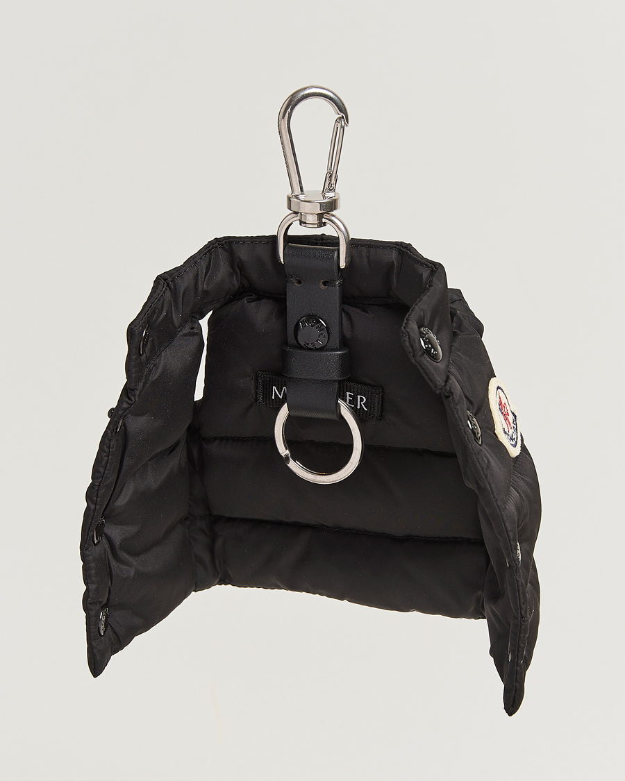 Heren | Sleutelhangers | Moncler | Down Vest Key Ring Black