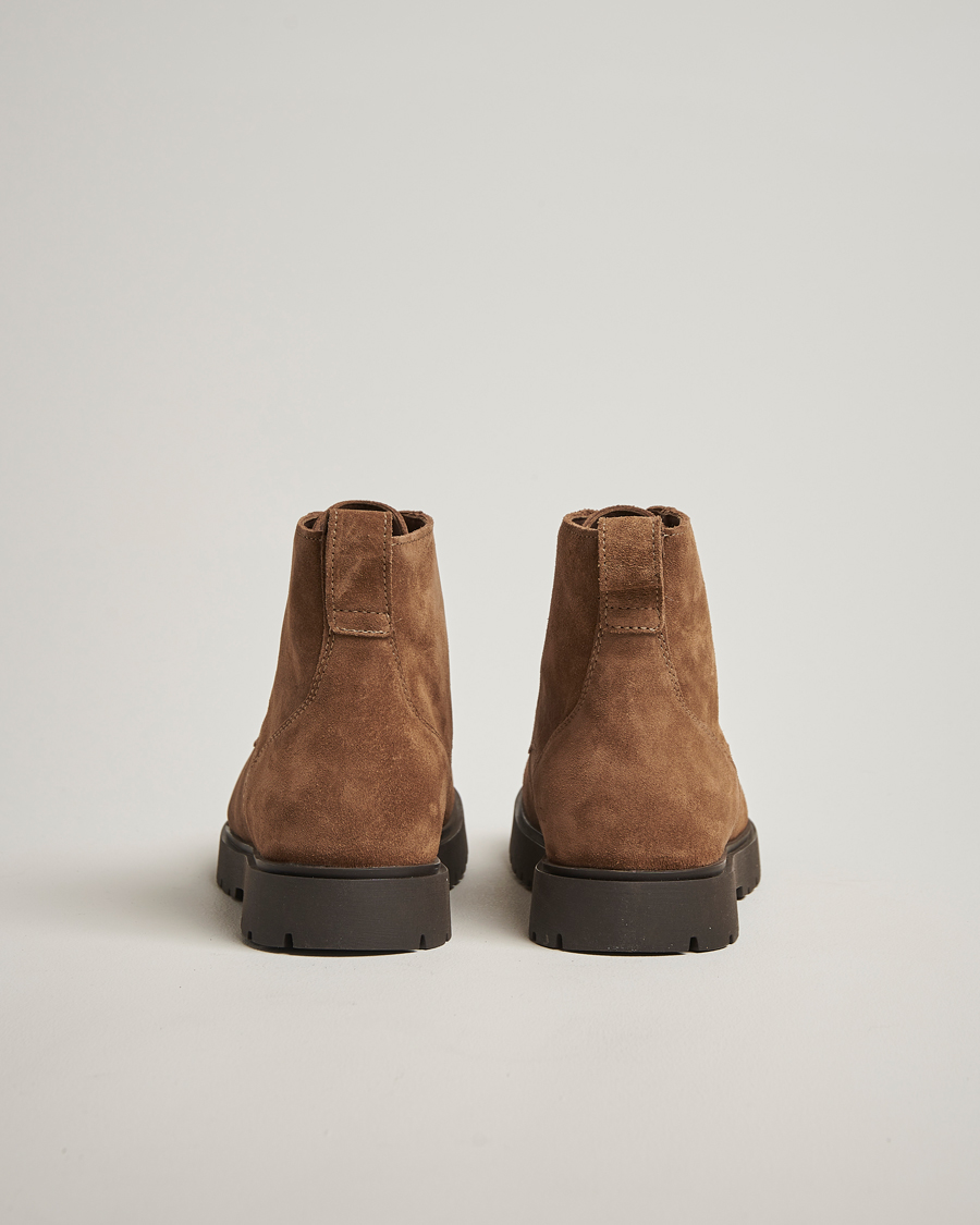 Heren | Laarzen | BIRKENSTOCK | Highwood Suede Lace Boot Dark Tea