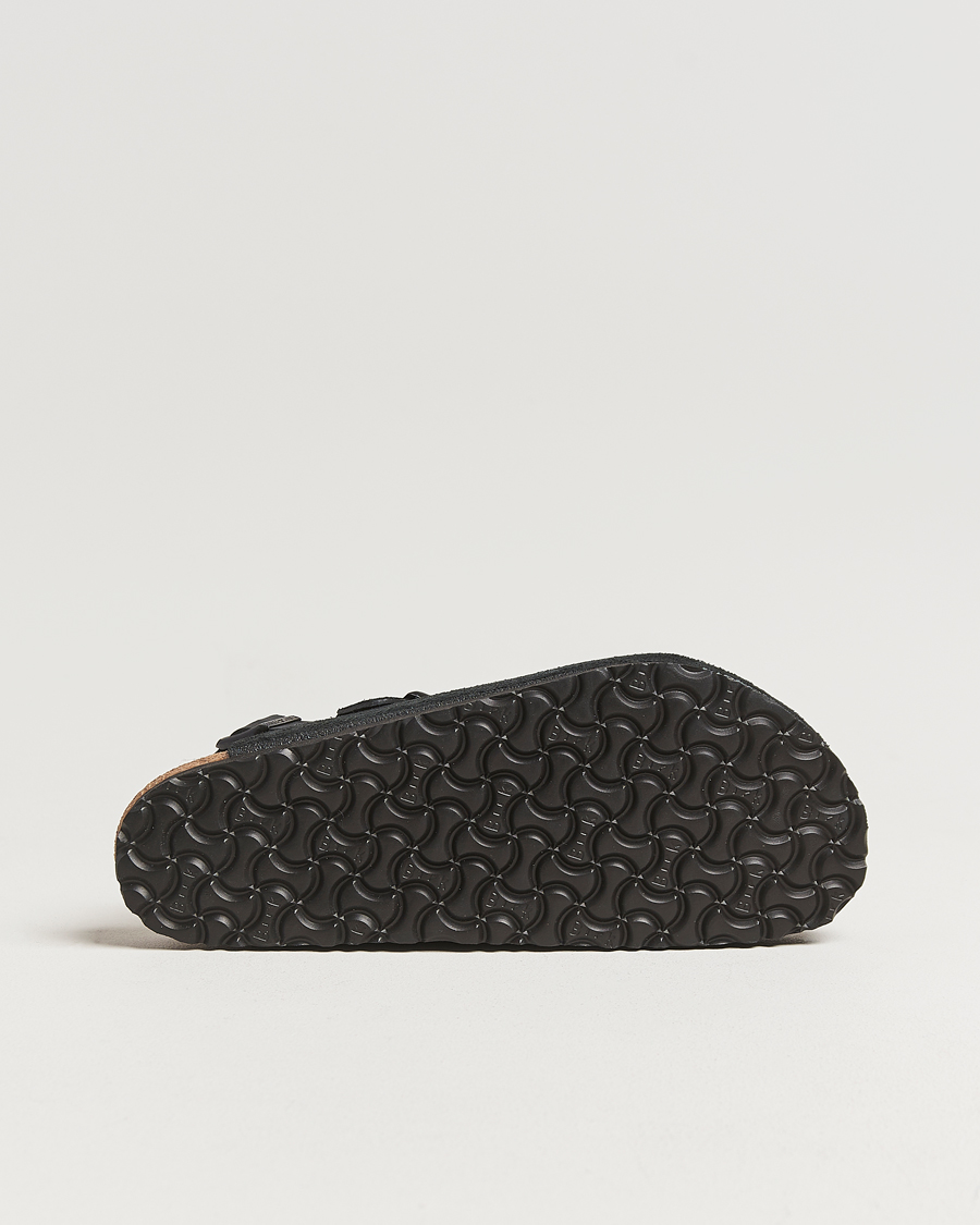 Heren | Sandalen slides | BIRKENSTOCK | Tokio Classic Footbed Black Suede