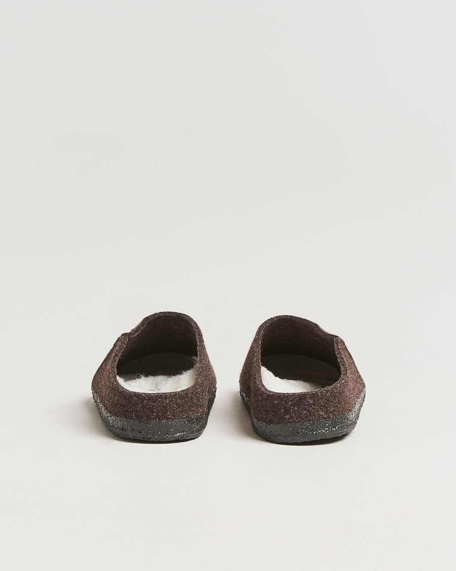 Heren | Sandalen slides | BIRKENSTOCK | Zermatt Shearling Wool Felt Mocca