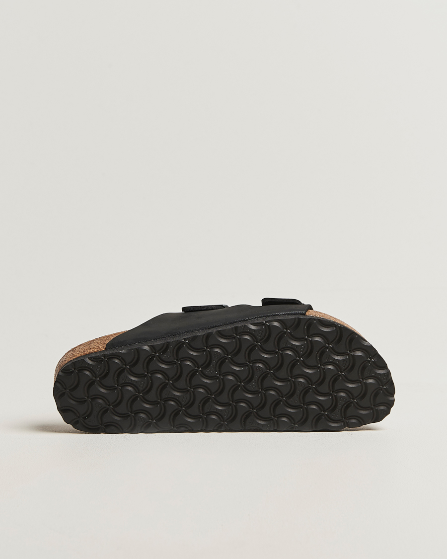Heren | Sandalen slides | BIRKENSTOCK | Woman Arizona Classic Footbed Black Oiled Leather