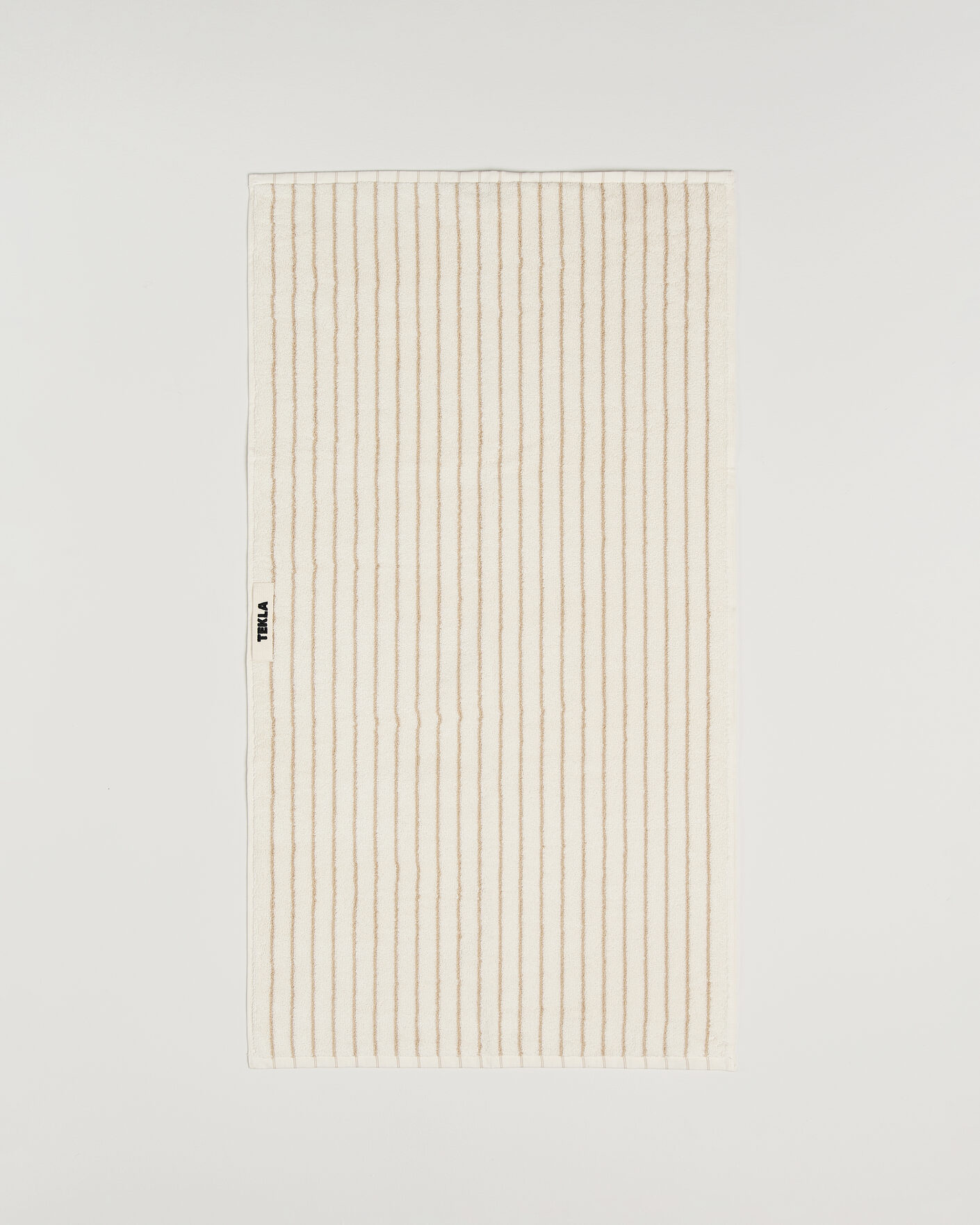 Heren | Stoffen | Tekla | Organic Terry Hand Towel Sienna Stripes