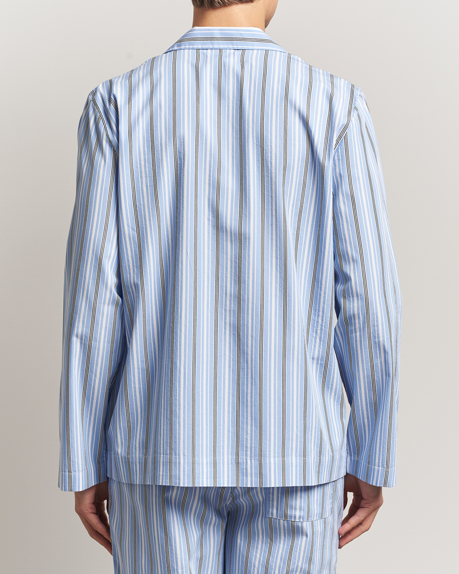 Heren | Pyjama's en gewaden | Tekla | Poplin Pyjama Shirt Stave Stripes