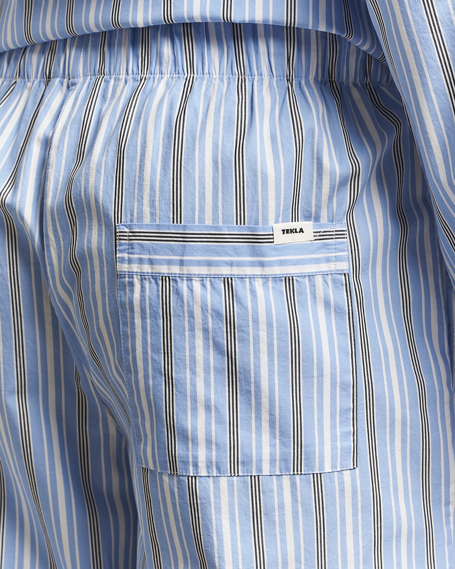 Heren | Pyjama's en gewaden | Tekla | Poplin Pyjama Pants Stave Stripes
