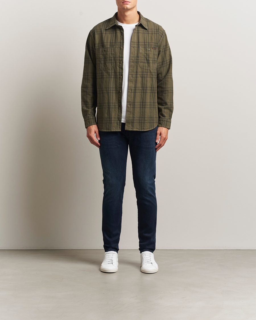 Heren | Jeans | Replay | Anbass Hyperflex Dust Jeans Blue Black