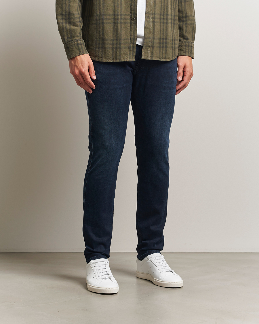 Heren | Jeans | Replay | Anbass Hyperflex Dust Jeans Blue Black