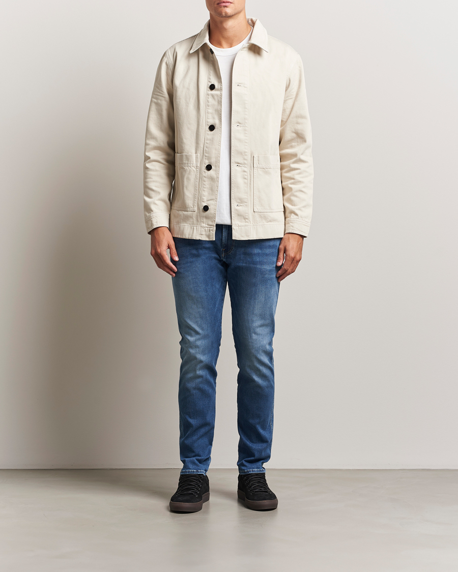 Heren | Jeans | Replay | Anbass Hyperflex Original Jeans Medium Blue