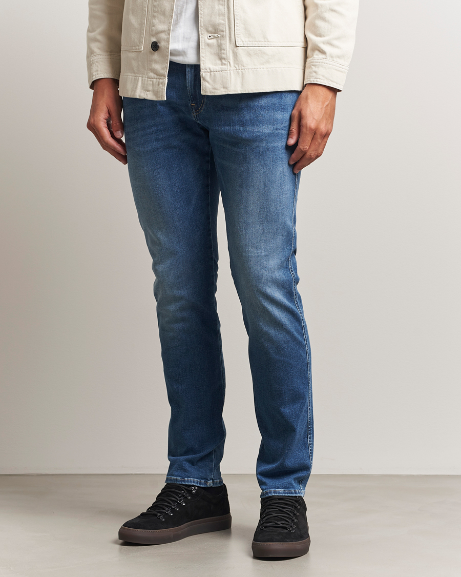 Heren | Jeans | Replay | Anbass Hyperflex Original Jeans Medium Blue