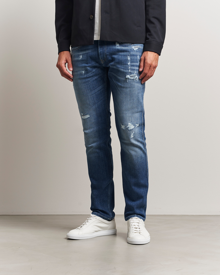 Heren | Jeans | Replay | Anbass 10 Years Wash Jeans Medium Blue