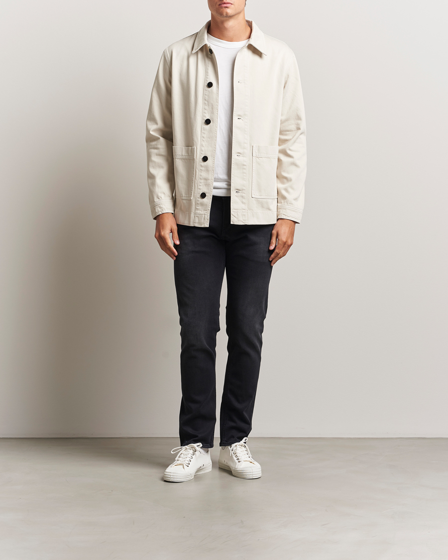 Heren | Jeans | Replay | Grover Powerstretch Jeans Washed Black