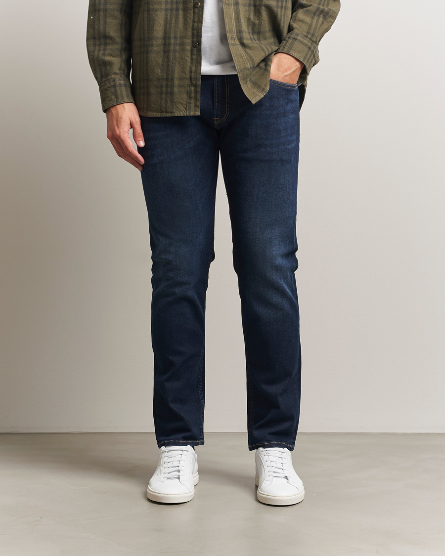 Heren | Jeans | Replay | Grover Powerstretch Jeans Dark Blue