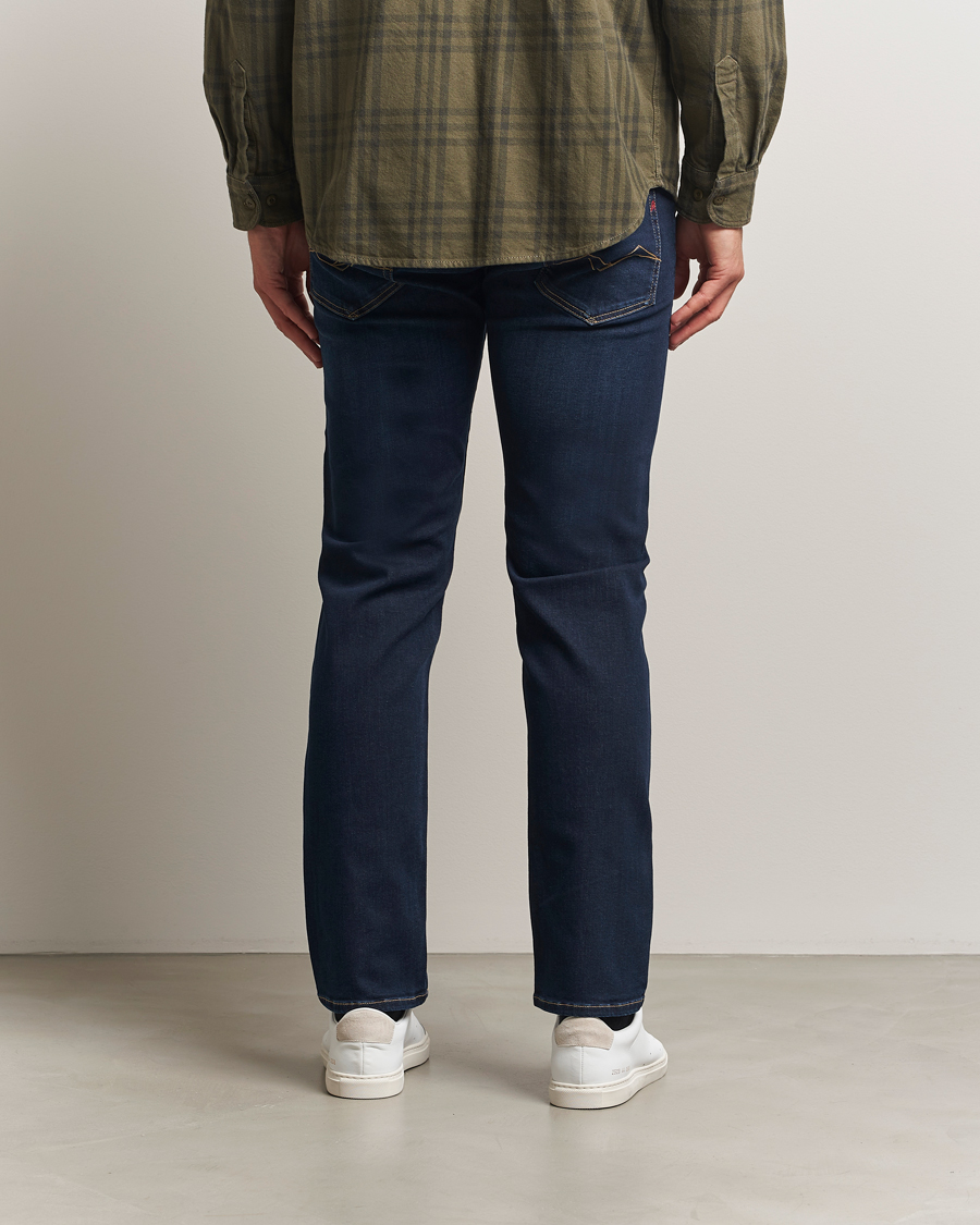 Heren | Jeans | Replay | Grover Powerstretch Jeans Dark Blue