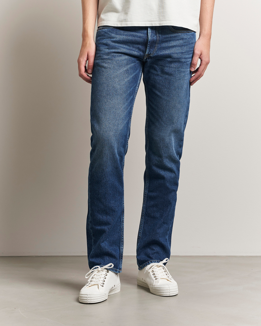 Heren | Jeans | Replay | Grover Rigid Orignal Jeans Dark Blue