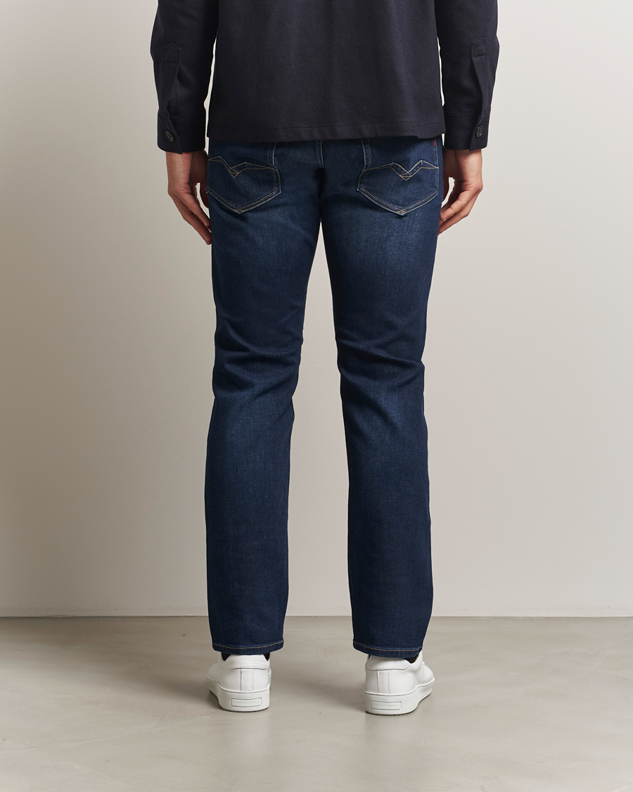 Heren | Jeans | Replay | Rocco Comfort Fit Stretch Jeans Dark Blue