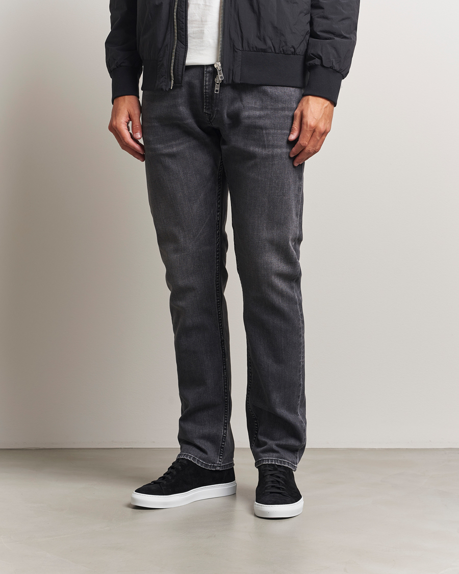Heren | Jeans | Replay | Rocco Comfort Fit Stretch Eco Plus Jeans Washed Black