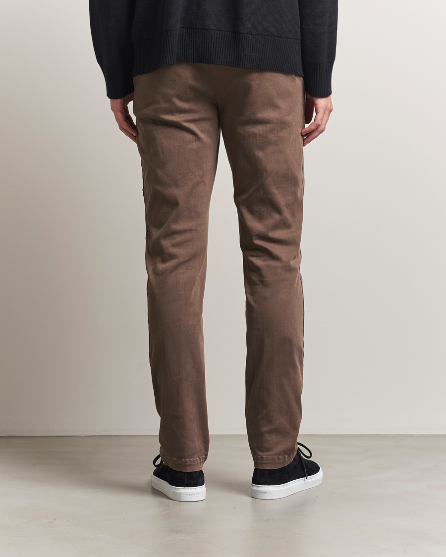 Heren | Broeken | Replay | Benni Hyperflex X-Lite Chinos Brown