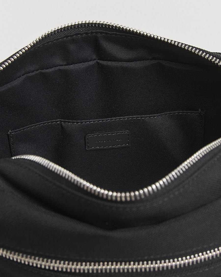 Heren | Tassen | Smythson | Canvas Norton Crossbody Bag Black