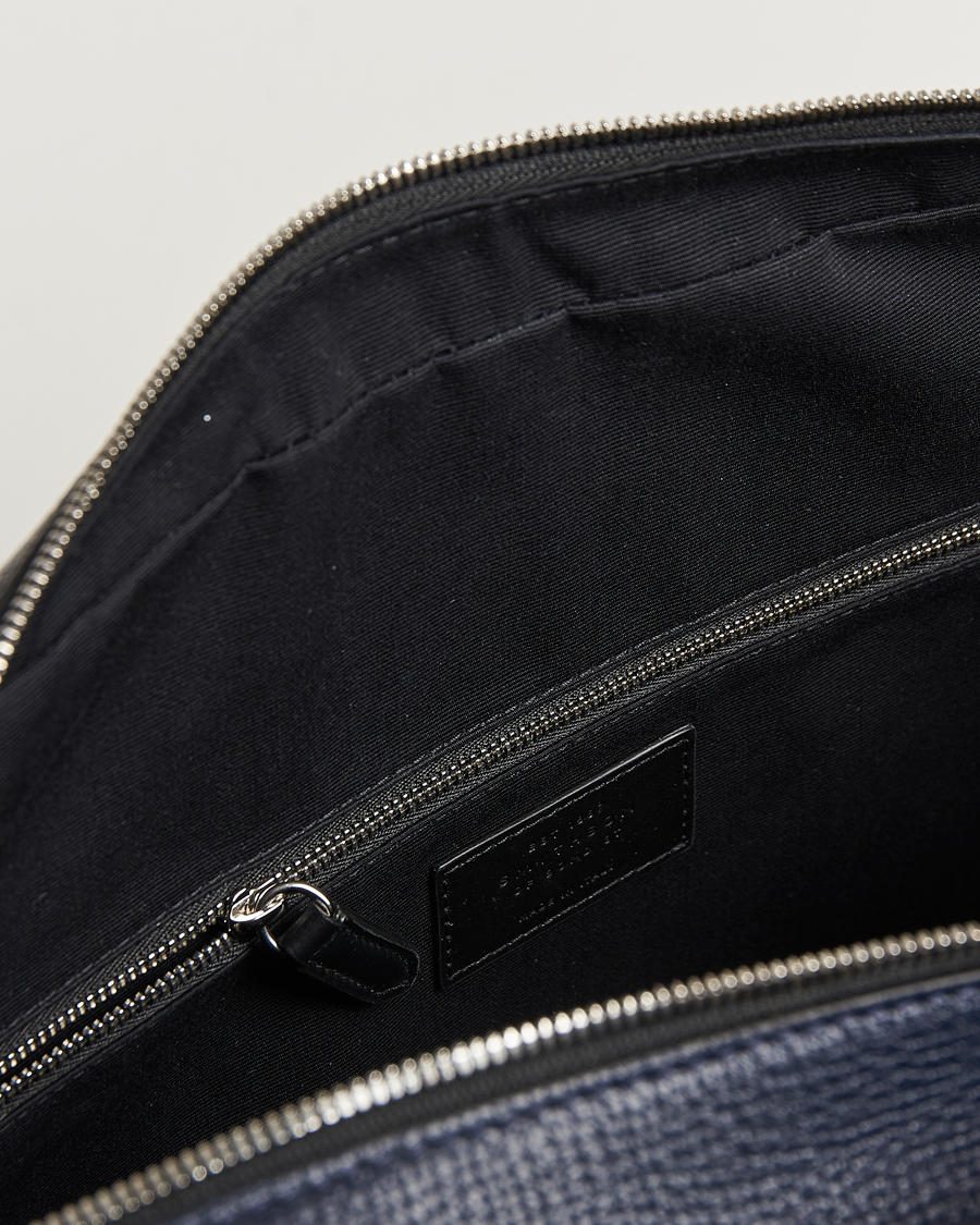 Heren | Tassen | Smythson | Ludlow 48 Hours Travel Bag Navy