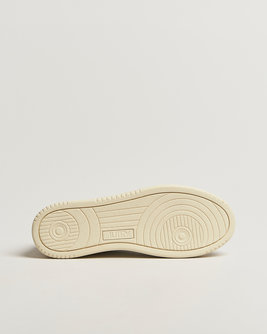 Heren | Sneakers | Autry | Medalist Low Sneaker White/Burgundy