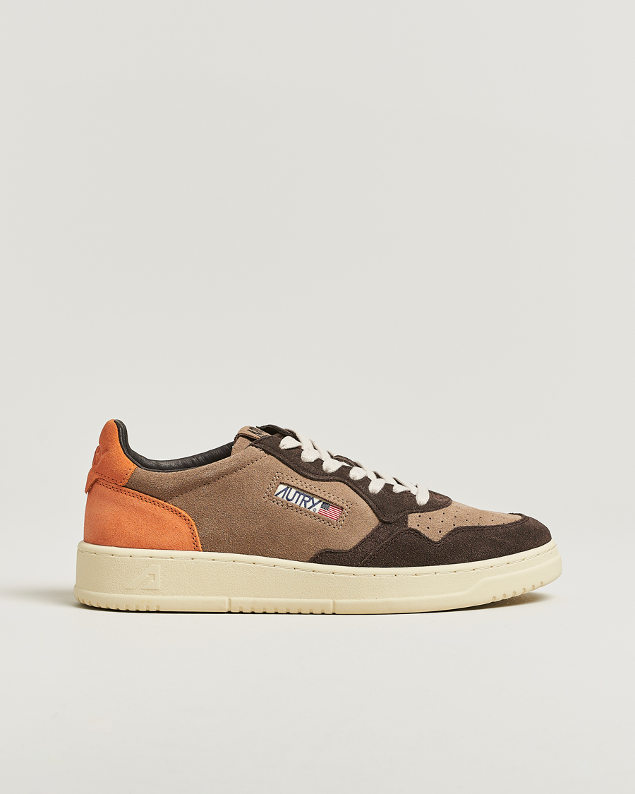 Heren | Sneakers | Autry | Medalist Low Sneaker Moka/Fanta