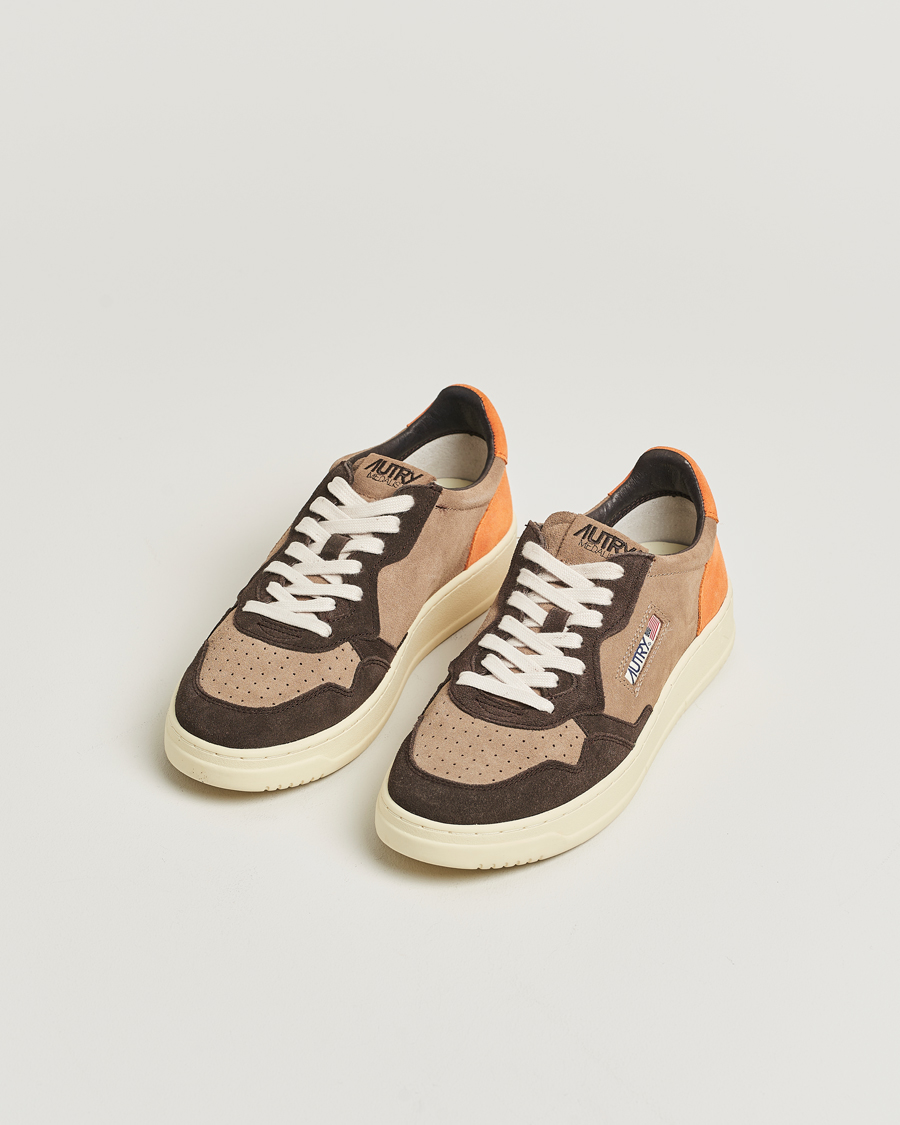 Heren | Sneakers | Autry | Medalist Low Sneaker Moka/Fanta