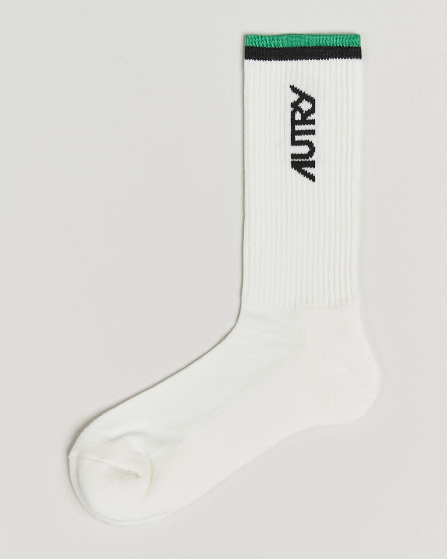 Heren | Ondergoed | Autry | Logo Socks White