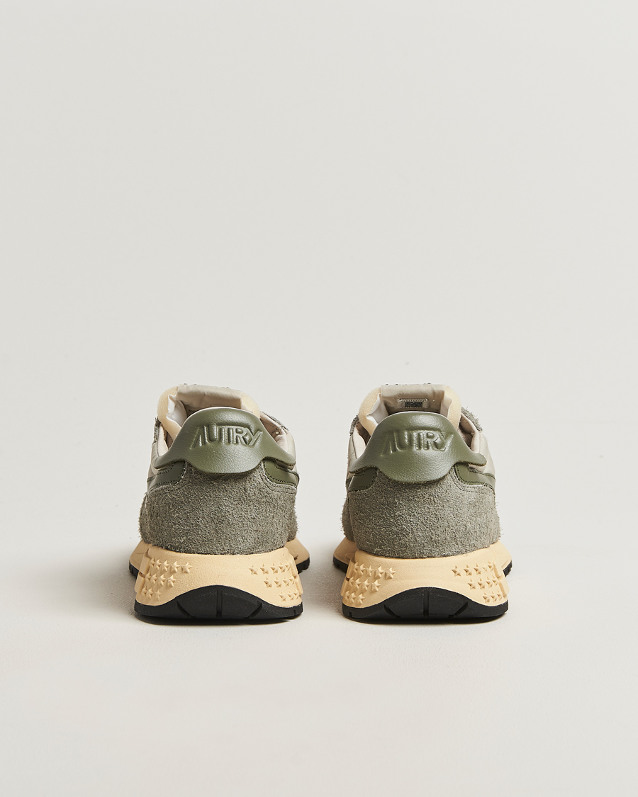 Heren | Sneakers | Autry | Reelwind Running Sneaker Grey/Green