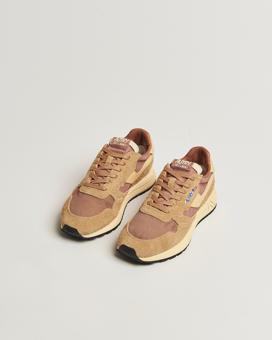Heren | Sneakers | Autry | Reelwind Running Sneaker Beige/Brown
