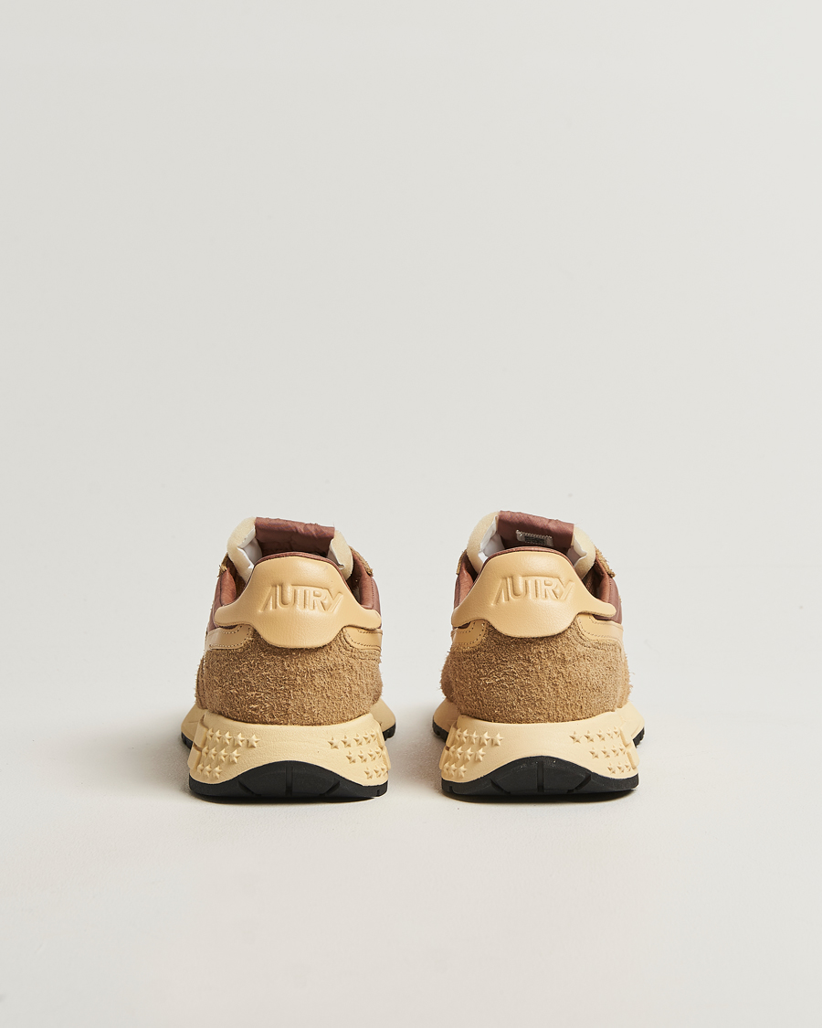 Heren | Sneakers | Autry | Reelwind Running Sneaker Beige/Brown