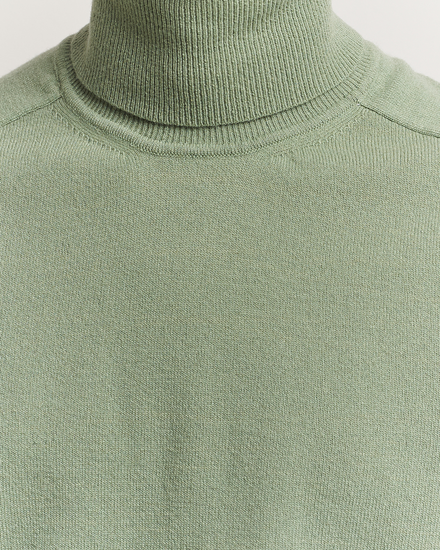 Heren | Truien | Altea | Wool/Cashmere Rollneck Green