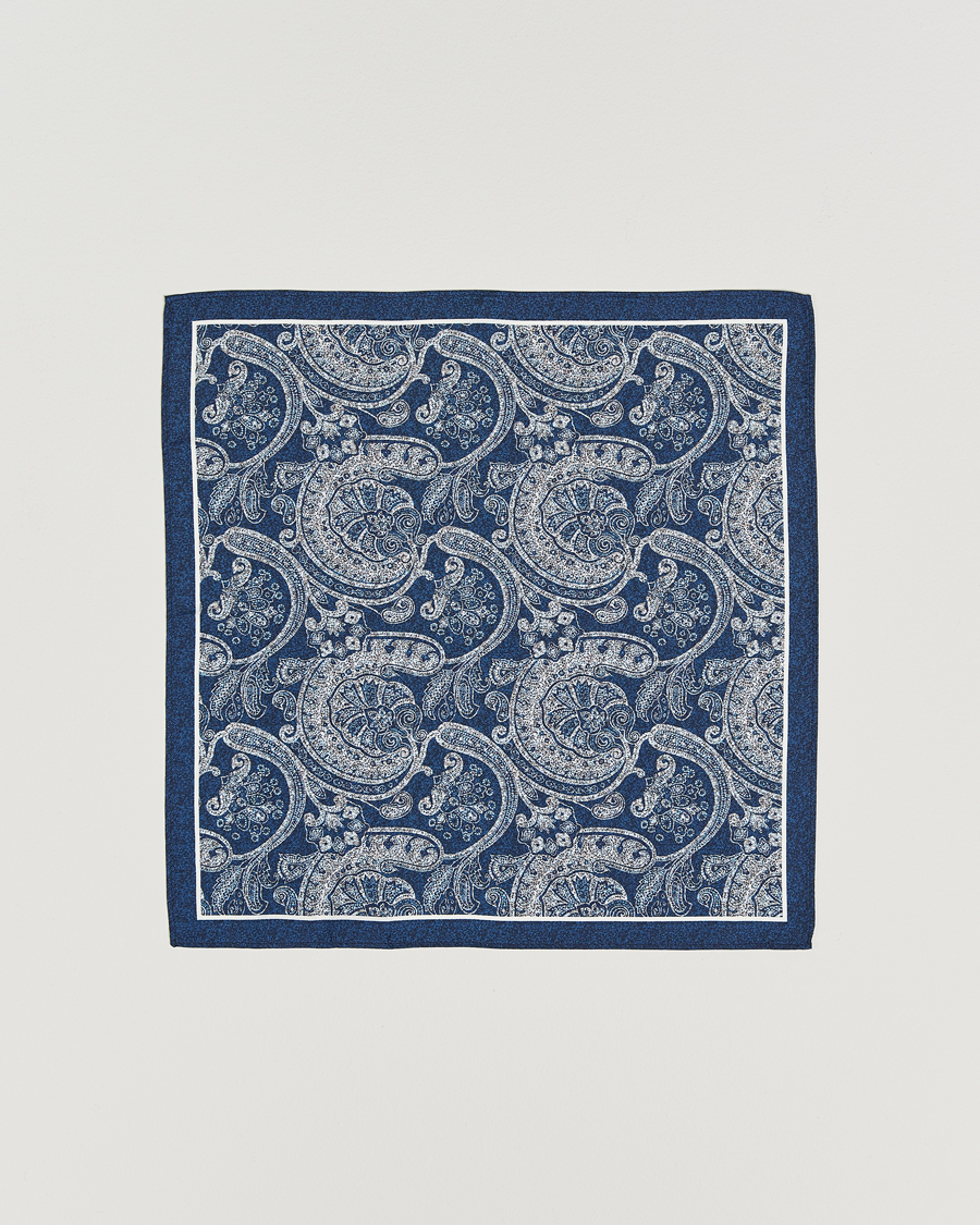 Heren | Stropdassen | Amanda Christensen | Box Set Silk 8 cm Tie And Pocket Square Sky Blue