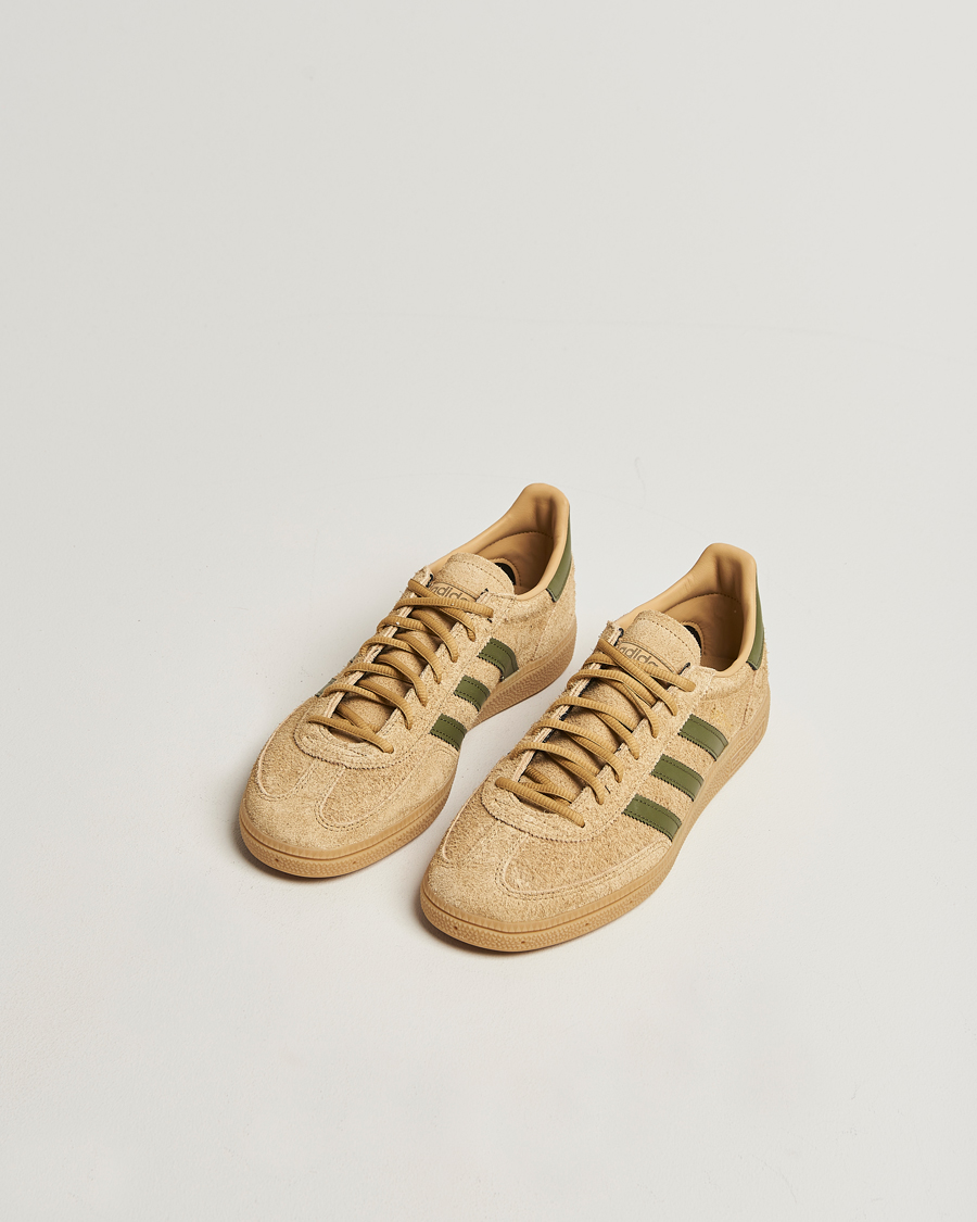 Heren | Sneakers | adidas Originals | Handball Special Sneaker Gold Beige/Green
