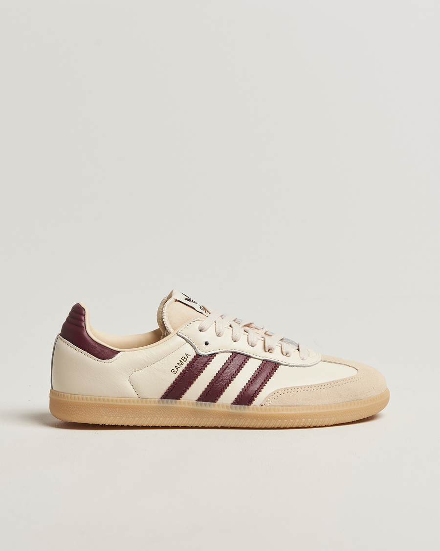 Heren | Sneakers | adidas Originals | Samba OG Sneaker Off White/Red