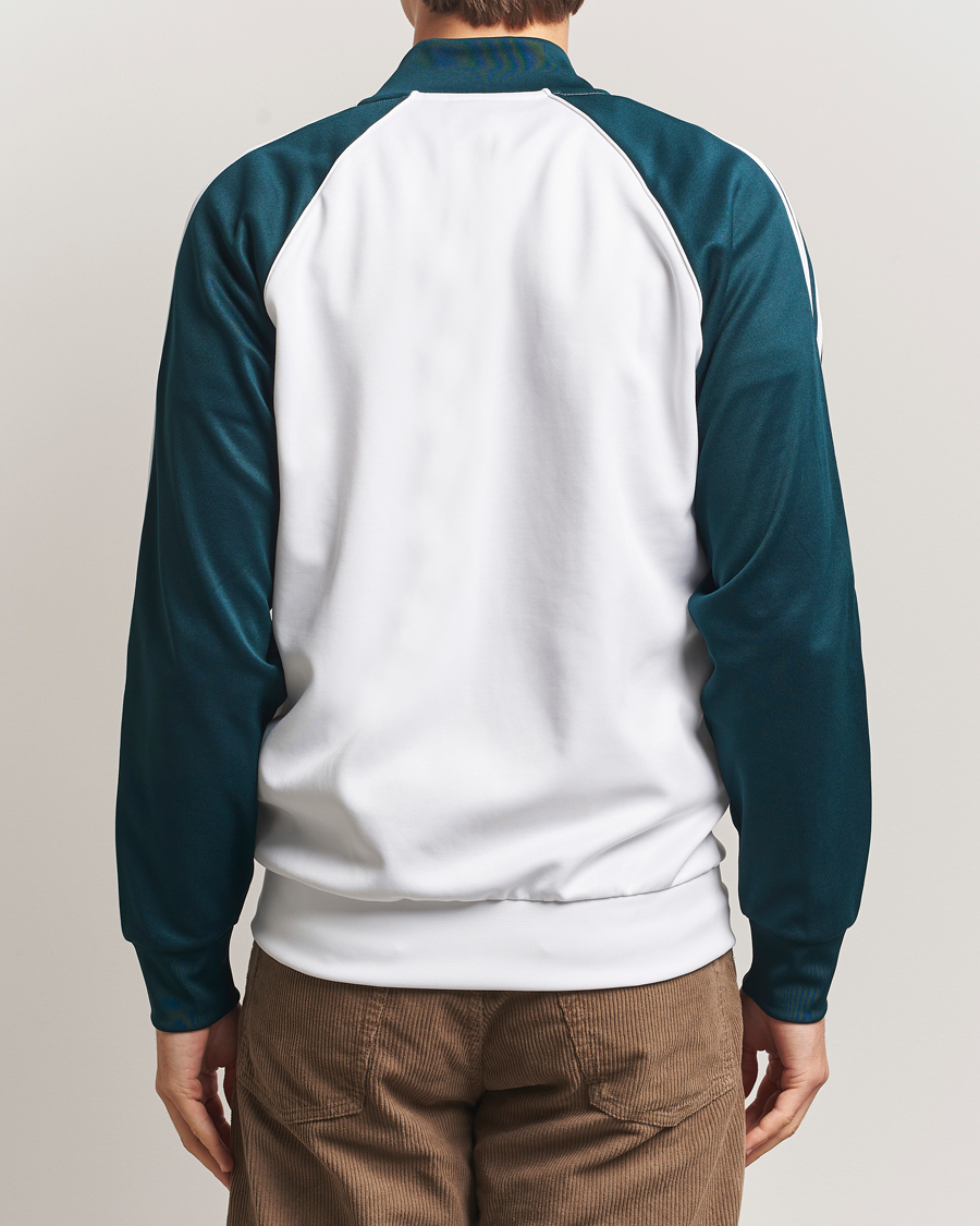Heren | Truien | adidas Originals | Classic Track Jacket White/Green