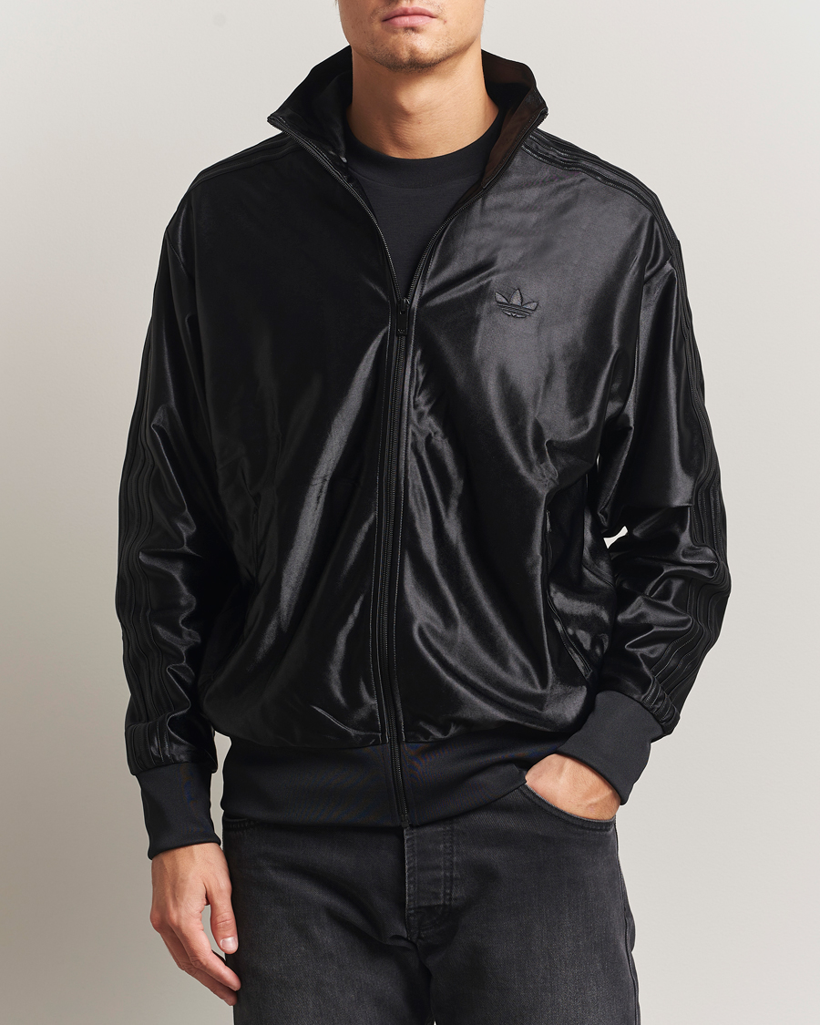 Heren | Truien | adidas Originals | Firebird Tonal Track Jacket Black