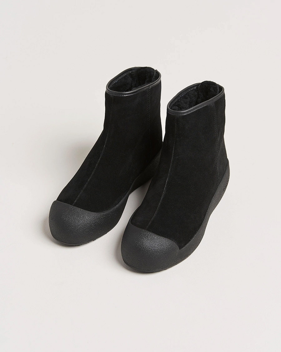 Heren | Bally Guard III M Soft Curling Boot Black | Bally | Guard III M Soft Curling Boot Black