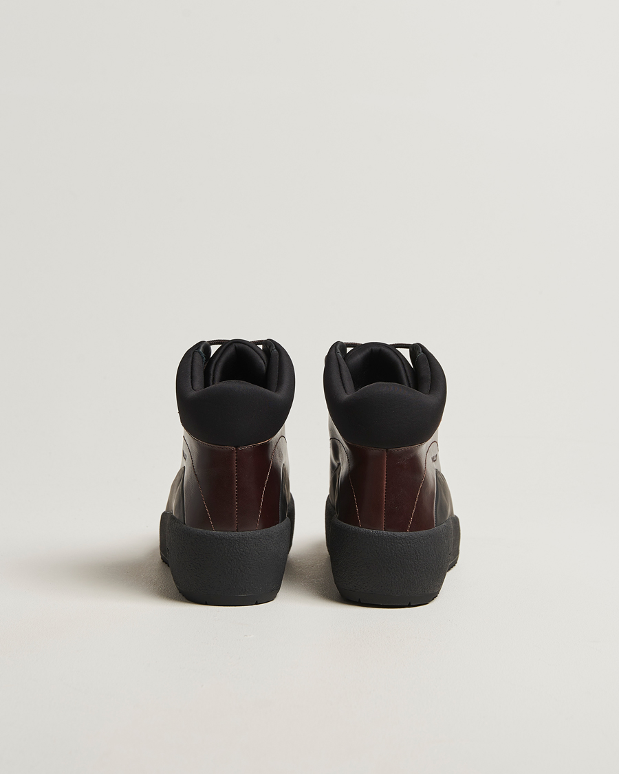 Heren | Laarzen | Bally | Calys Laced Curling Boot Brown/Black