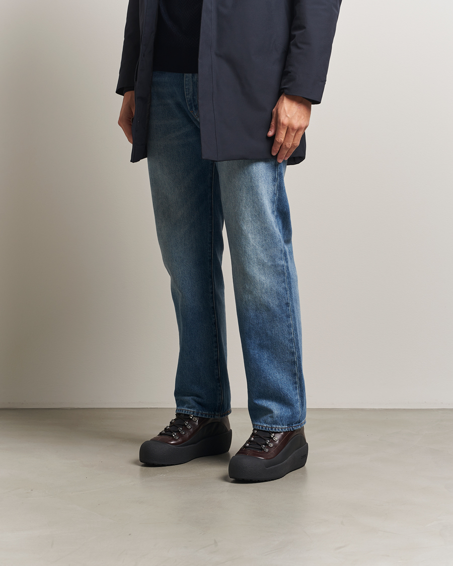 Heren | Laarzen | Bally | Calys Laced Curling Boot Brown/Black