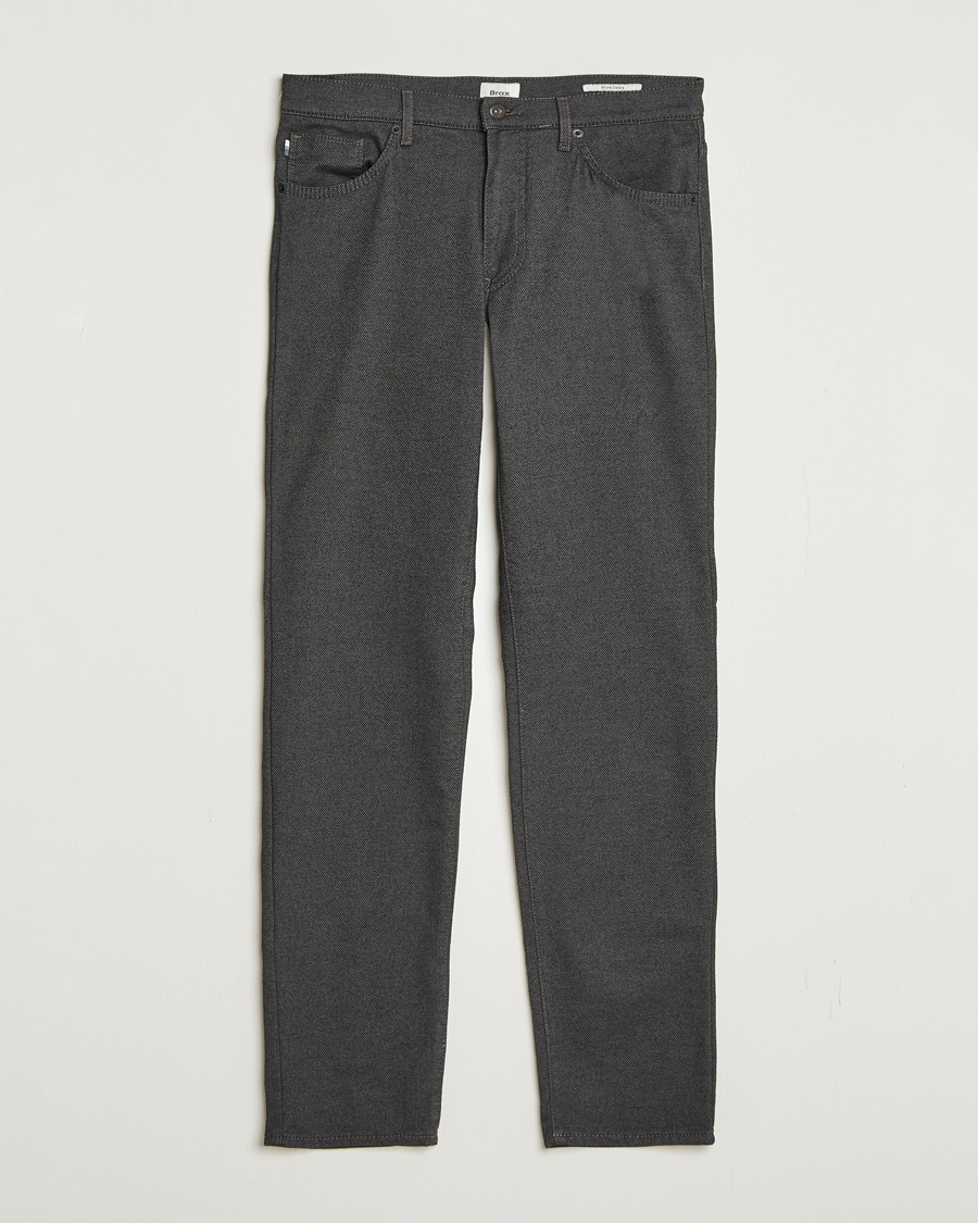 Heren | Broeken | Brax | Cadiz Woo.Look 5-Pocket Pants Elephant Grey