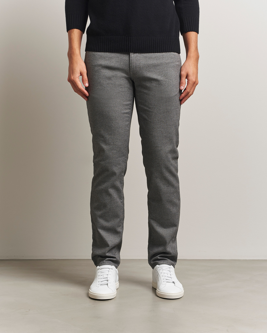 Heren | Broeken | Brax | Cadiz Woo.Look 5-Pocket Pants Graphit